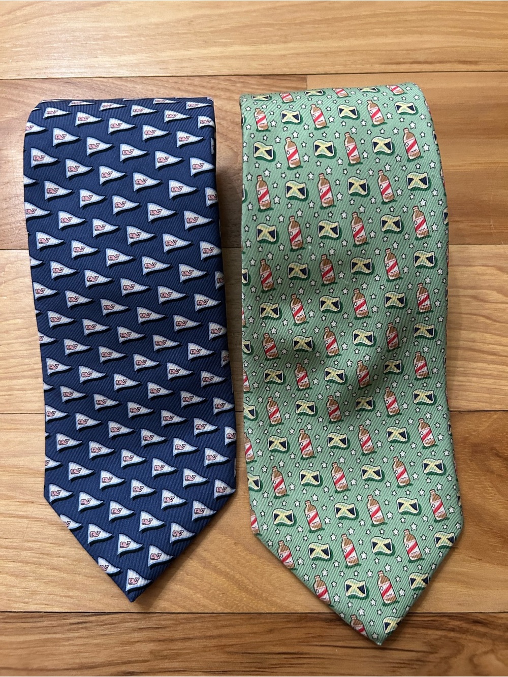 Two Vineyard Vines Men’s Silk Ties